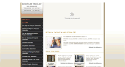 Desktop Screenshot of bodrumtadilat.com